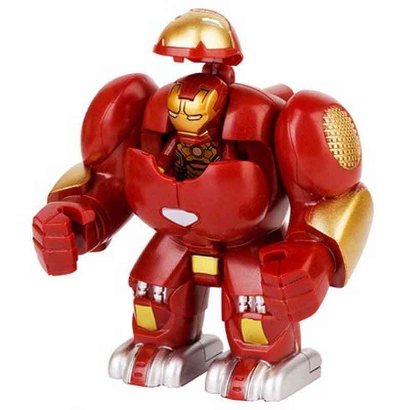 Ironman james rhodes mașină de război hulkbuster figurin blocuri construcție cărămizi