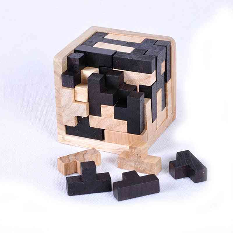 Educational Shape 3d Wooden Jigsaw Puzzle