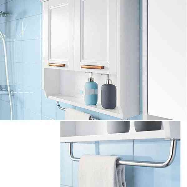 Cabinet Cupboard- Wall Cabinet, Ceramic Washstand Wooden, Toilet Mirror