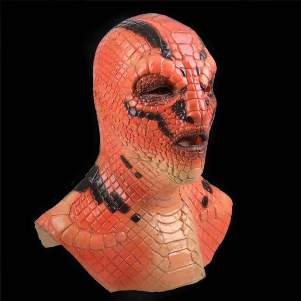 Teufel Latex- Cosplay Kostüm Requisiten, Halloween Horror Masken