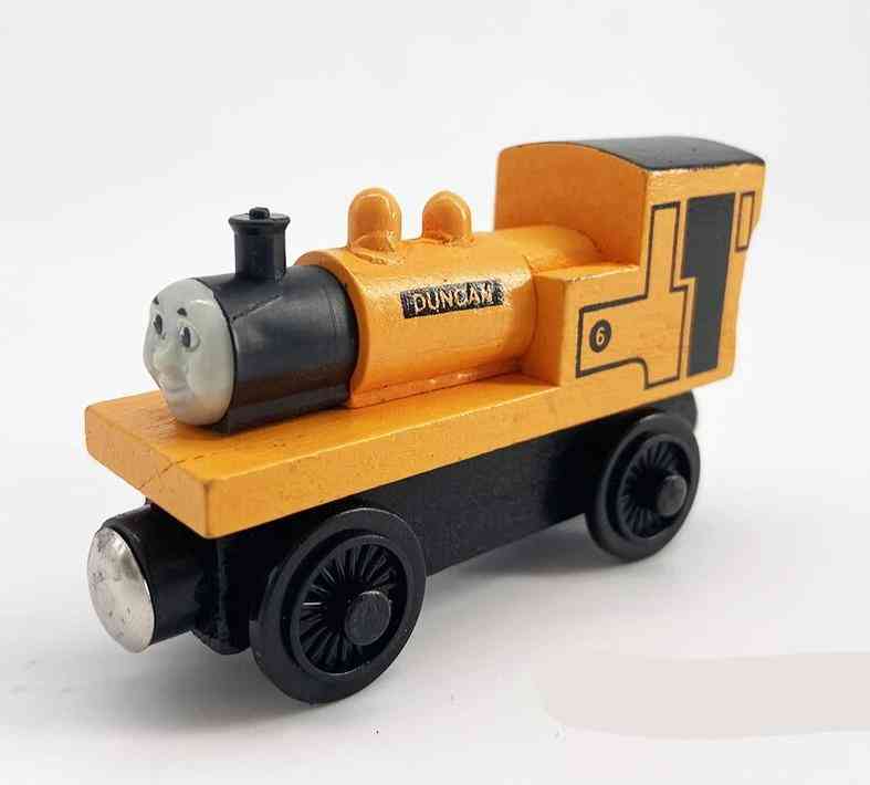 Magnetická automobilová hračka Thomas z dreveného vlaku