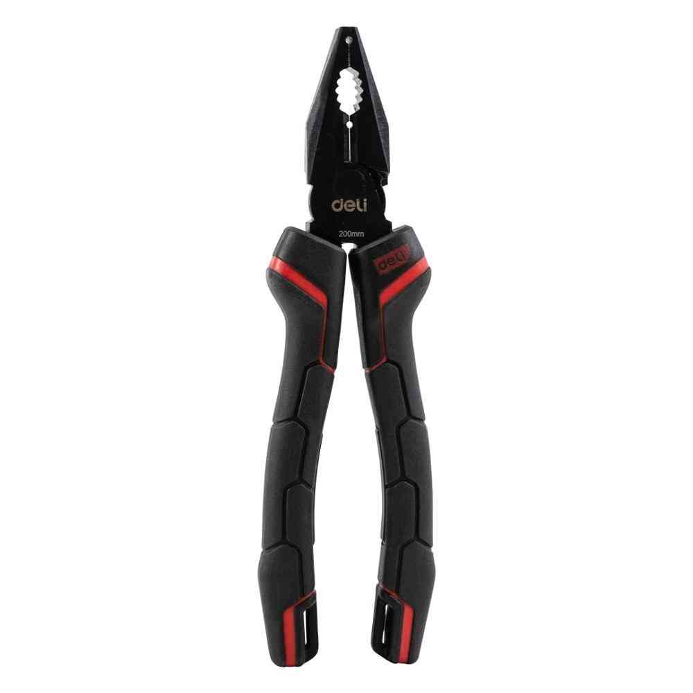 Tiger Pliers Multi-function Flat Wire Cutter Side Oblique Nippers Pliers Tool