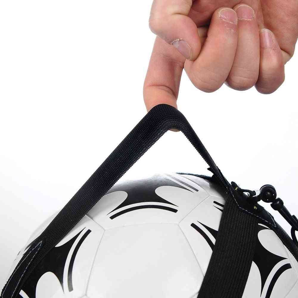 Equipo de entrenamiento de fútbol para niños patada entrenador de fútbol en solitario pelota malabares bolsas