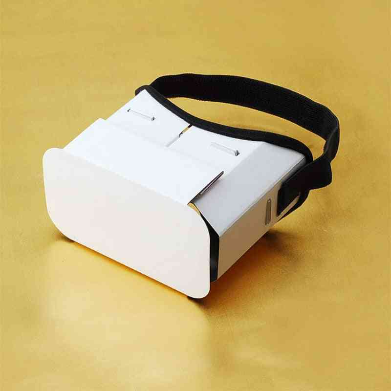 DIY bærbare virtual reality -briller, google, pap 3d vr til smartphones