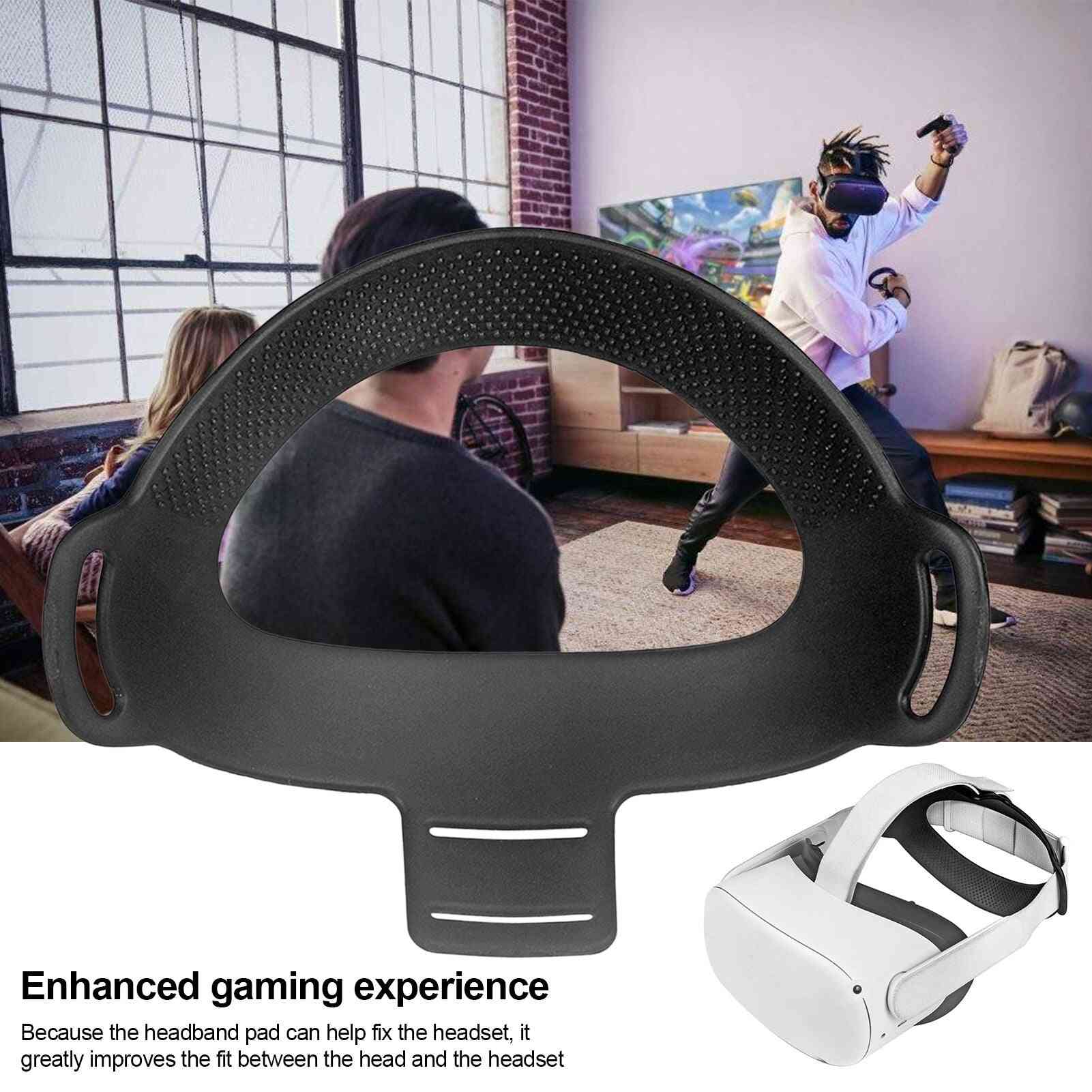възглавница с лента за глава за oculus quest, vr слушалки, подложка