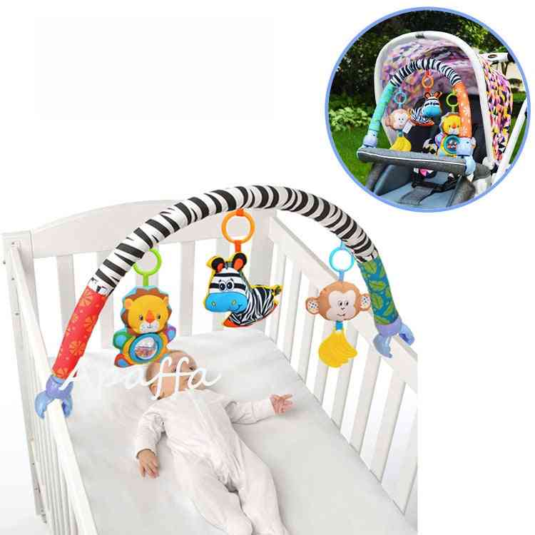 Baby musikalisk mobil säng/spjälsäng/barnvagn plysch skramlar
