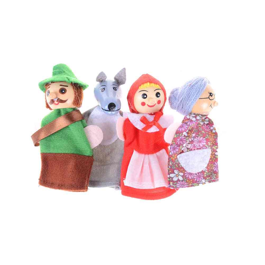 Storytelling Doll Fairy Tale Little Red Riding Hood Finger Puppet