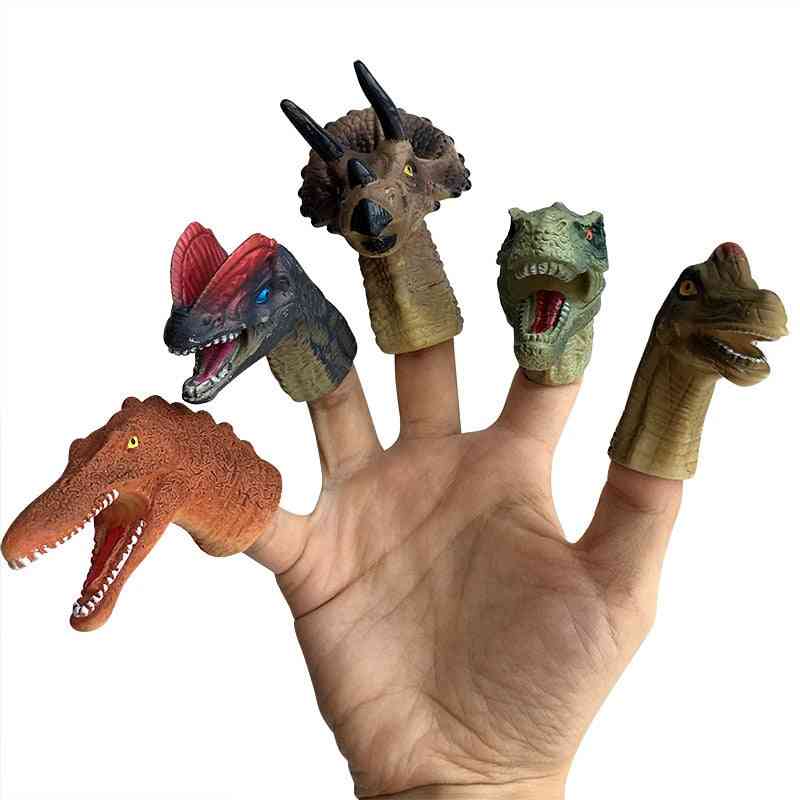 Mini prenosna lutka s prsti dinozavra