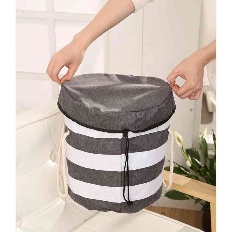 Clean-up And Storage Container, Foldable Drawstring Play Mat & Baskets Bags