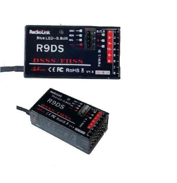 R9ds 2.4g 9ch Dsss Receiver For Radiolink At9 At10 Transmitter Rc Helicopter Multirotor Support S-bus