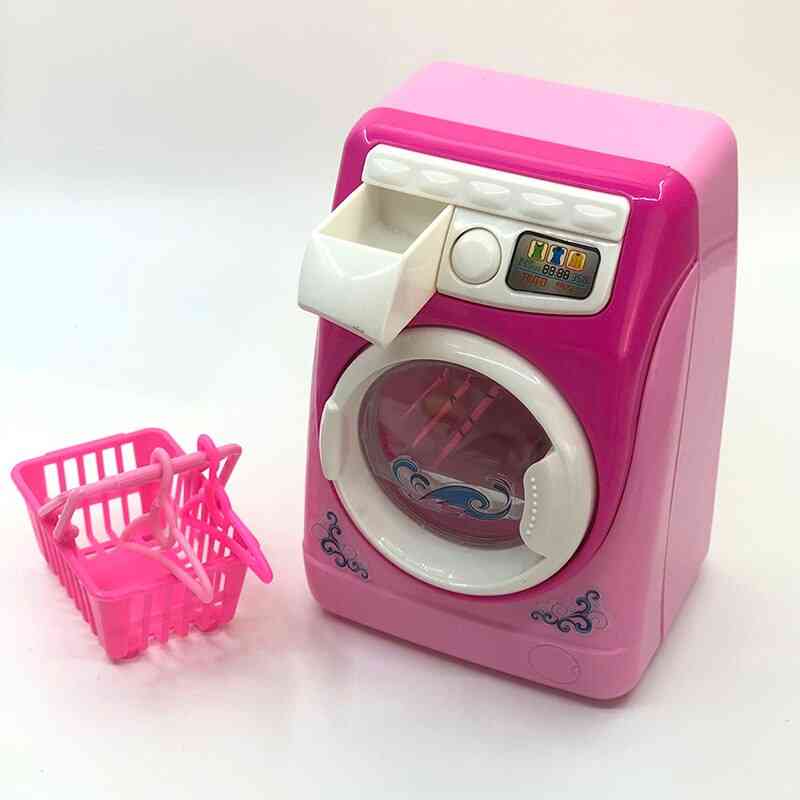 Mini limpieza, lavadora, juego eléctrico