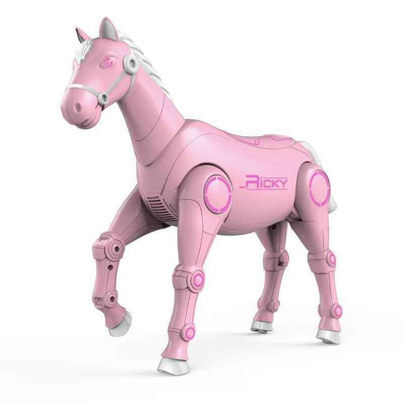 Robot inteligente interactivo, teledirigido, canto bailando caballo