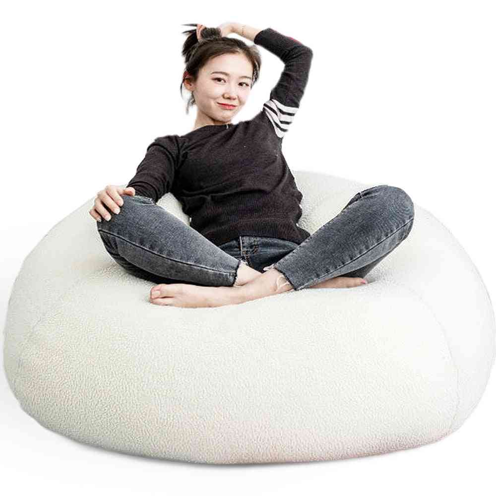 Soft Fluffy Beanbag Cover - Large Lazy Sofa Seat Cover