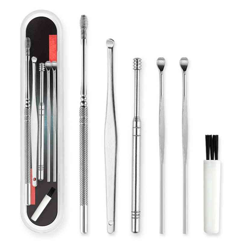 Stainless Steel Wax Remover Curette Ear Pick Cleaner