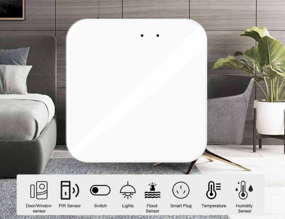 3.0 Smart Hub, Wireless/wired Gateway Bridge For App Voice Remote Control, With Alexa Google Assistant
