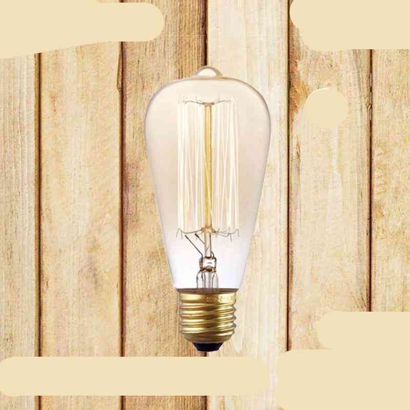 ретро лампа с нажежаема жичка, крушка Едисон