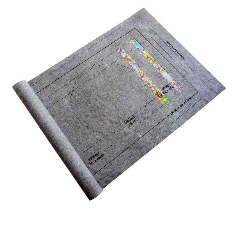 Sac de rangement de voyage portable puzzle roll up mat