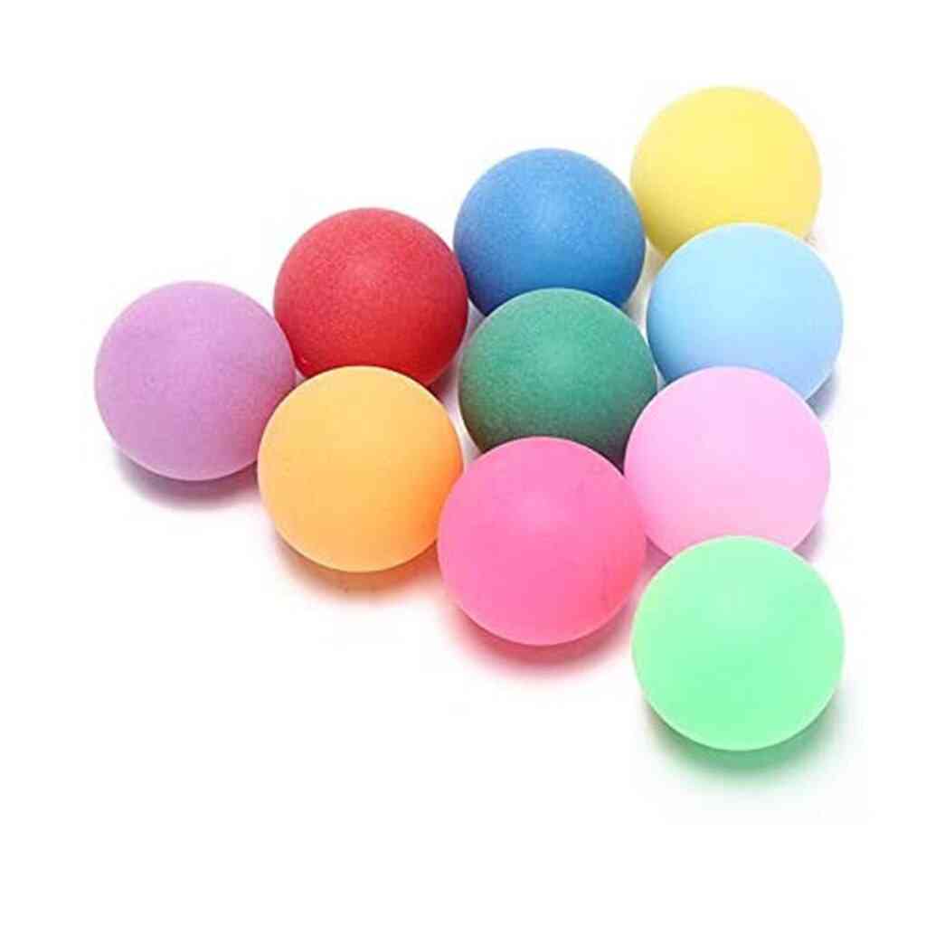 10 buc/pachet minge de ping pong colorata