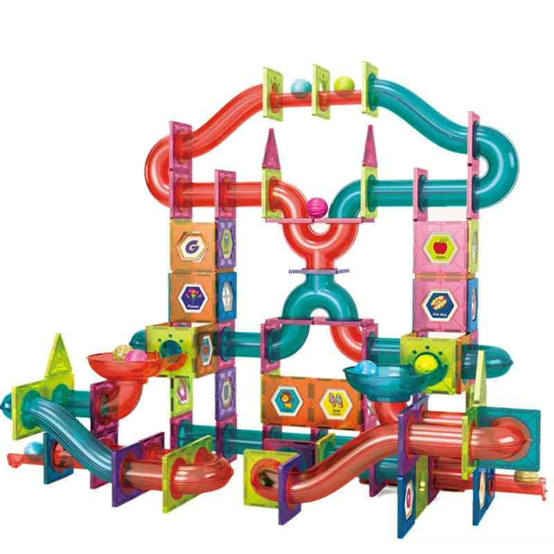 Magnetic Tiles Pipe Blocks For Toddlers