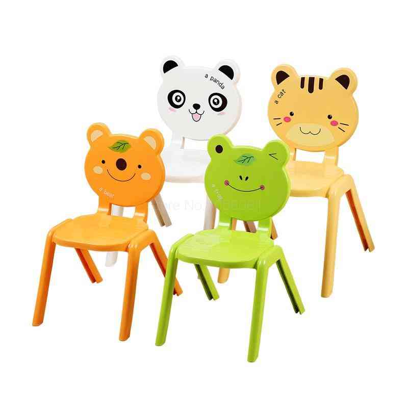 Home Creative- Cartoon Cute, Plastic Bench Chair For's