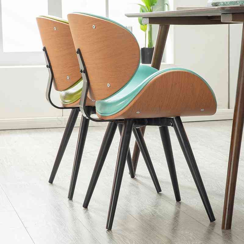 Nordic Modern- Minimalist Home Leisure, Dining Chair