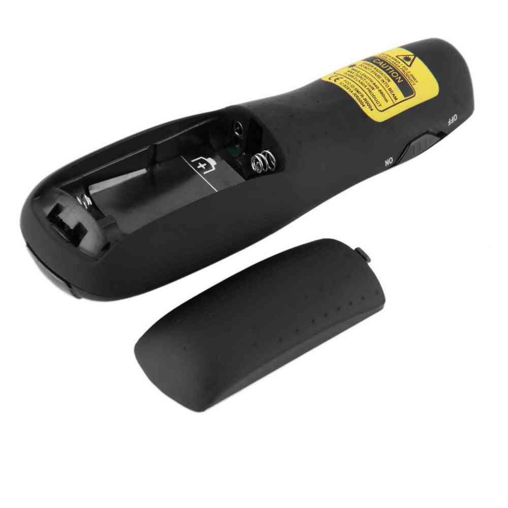 Wireless Red Laser, Pen Pointer, Remote Control With Handheld Pointer  (black)