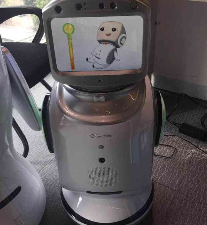 Robot inteligent de securitate comercială sau casă