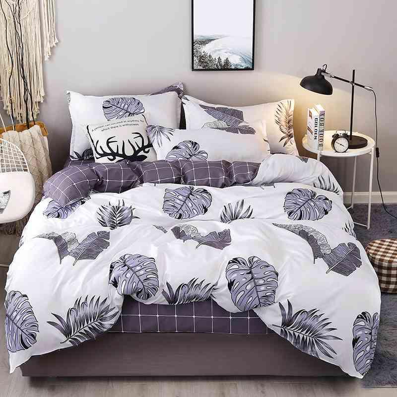 Home Textiles  Bedding Set -  Comforter Duvet Cover, Bed Sheet, Pillowcase Set-2