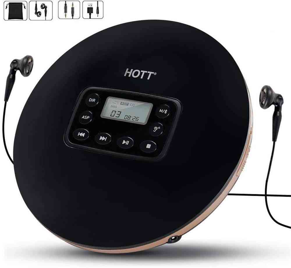 Rechargeable Bluetooth Portable Cd Player