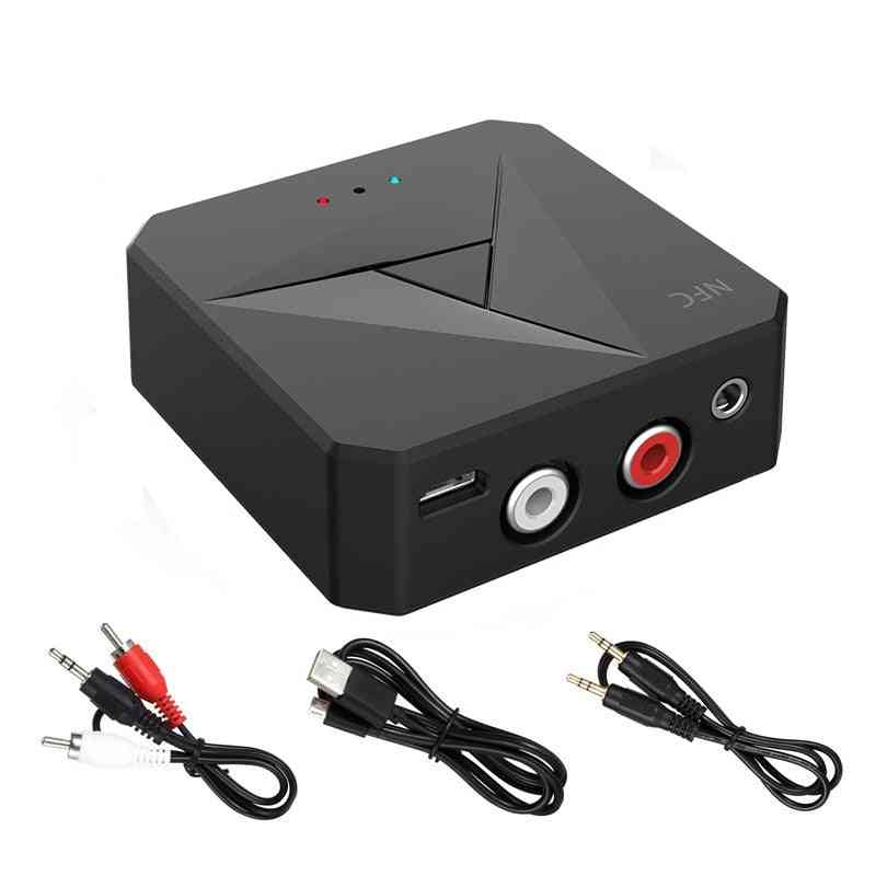 Bluetooth 5.0 Receiver Transmitter  (with 3.5-rca Cable Bluetooth V5.0)