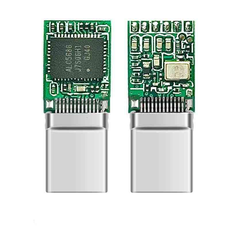 USB typ c dac sluchátkový zesilovač