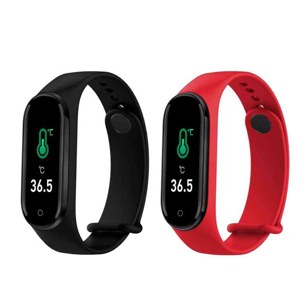 M4 pro body armbånd smartband ur, pulsmåler, fitness blodtryk