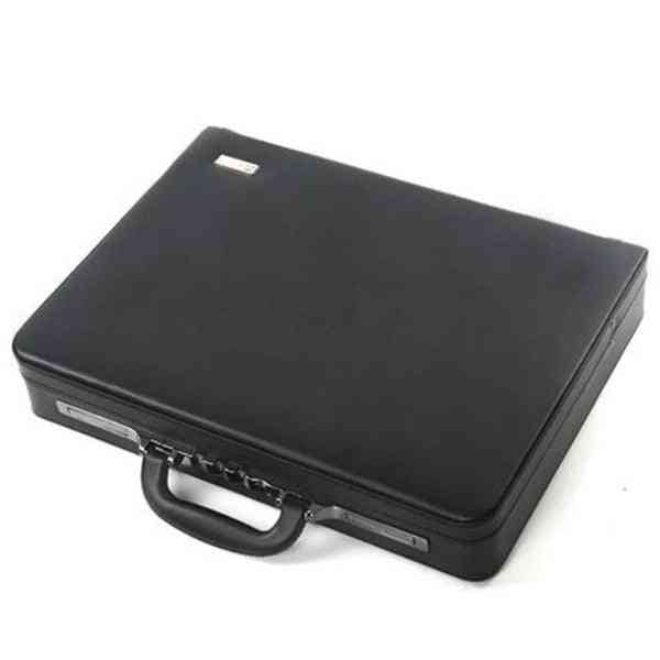 Leather Messenger Bag, Computer Box Briefcase For Business Men
