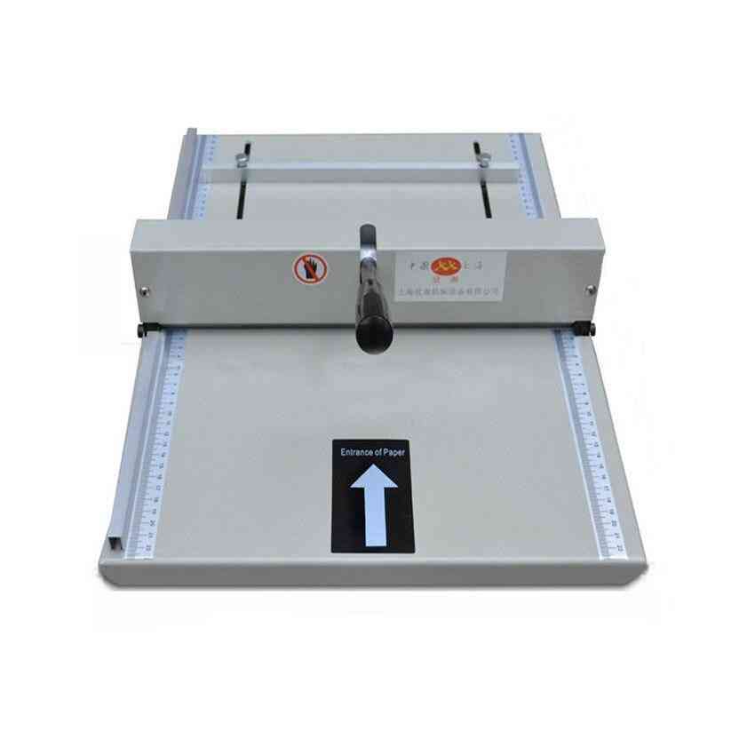 Manual Paper Creaser Creasing Machine