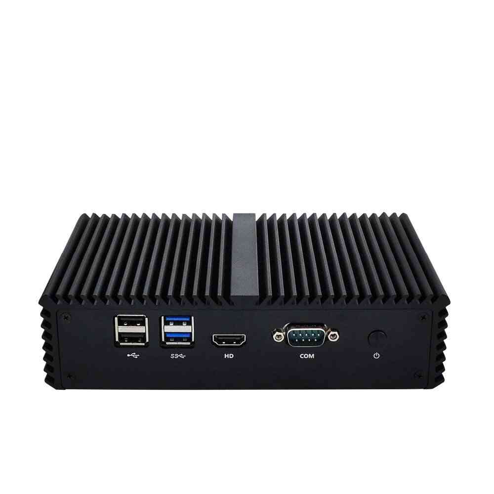 Mini Pc Q555g6 With 7th Core I5, Fanless Firewall Router