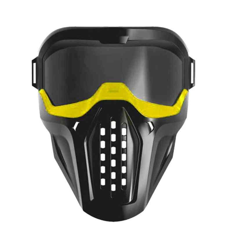 Face Tactical With Protective Goggles, Face Masks