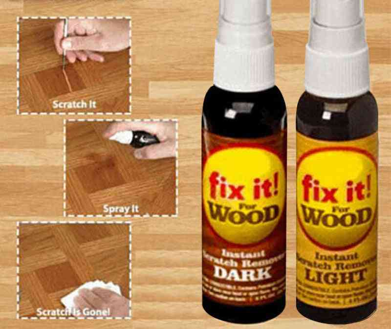 Instant fix houtkrasverwijderaar, reparatieverf voor houten tafel, bed, vloer