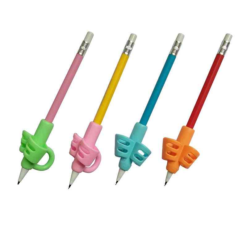 Supporto per dito penna in silicone, strumento di scrittura per l'apprendimento per il bambino