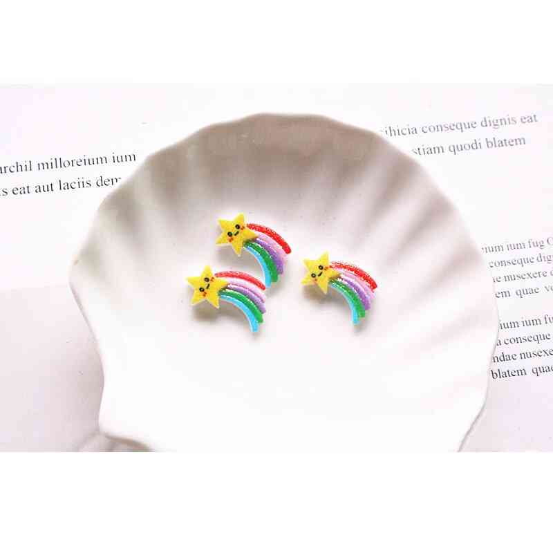 Kit di additivi arcobaleno glitter resina ciondoli melma