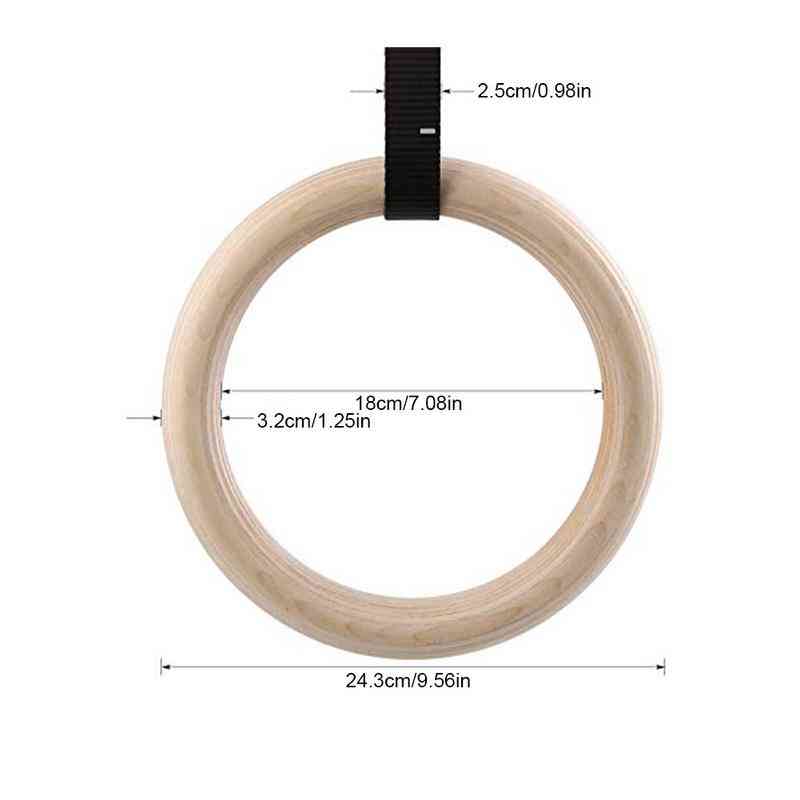 Bříza fitness kroužky gymnastický tréninkový kruh 28 mm 32 mm