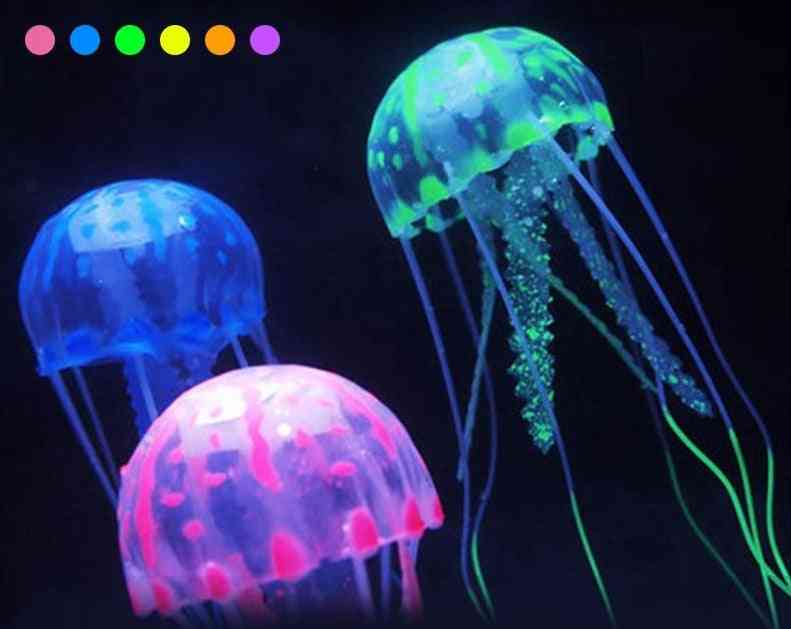 Fish Tank- Simulation Jellyfish Aquarium, Landscaping Decoration