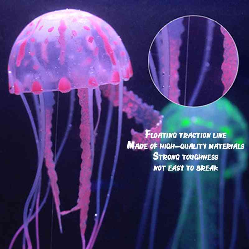 Fish Tank- Simulation Jellyfish Aquarium, Landscaping Decoration