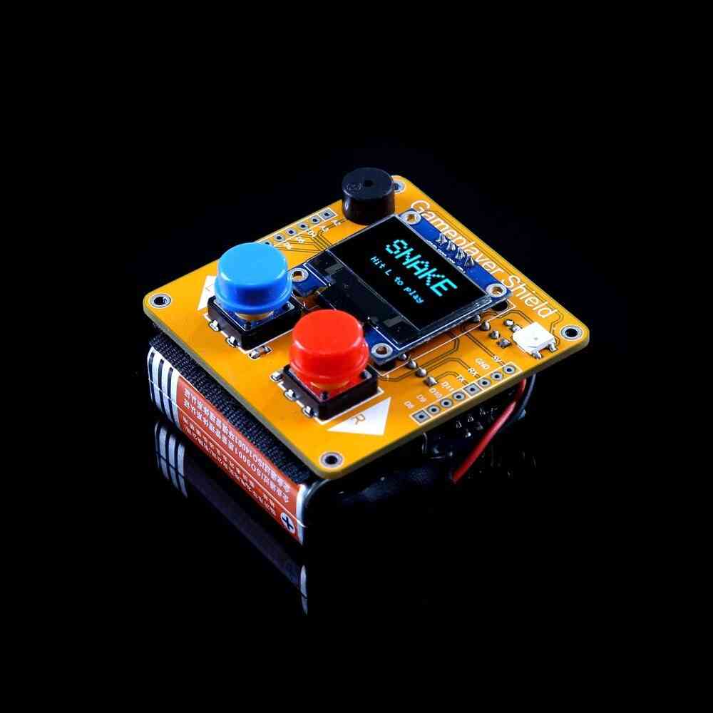 Arduino kit käärmepeli helppo ohjelmoida nano board oled näyttö