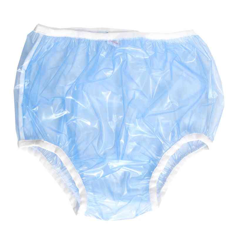Couches-culottes réutilisables pour adultes bas de bikini en plastique sous-vêtements