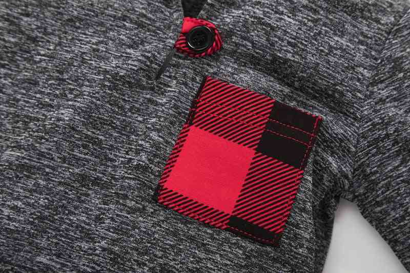 Ležérní- bavlněná teplá svetrová košile s dlouhým rukávem