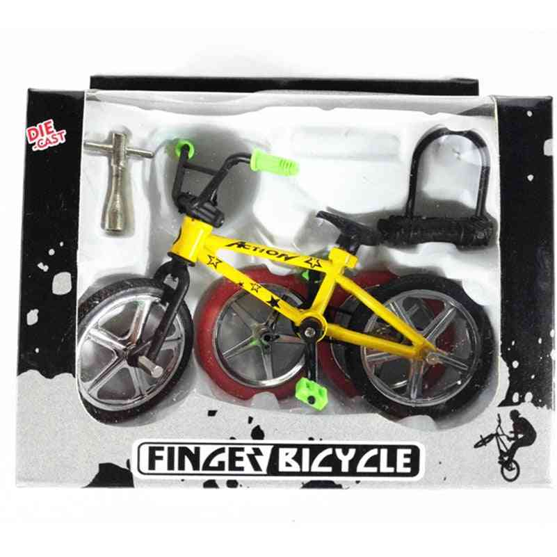 Mini rowerowy model rowerowy z palcem zabawkowym