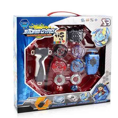 Beyblade Burst Metal Fusion With Launcher And Arena Spinning Top Set