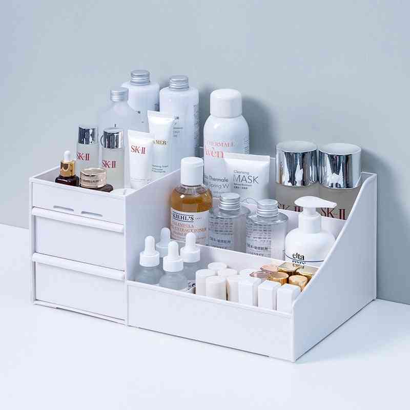 Makeup Organizer Cosmetic Storage Box Organizer Desktop Jewelry Makeup Drawer