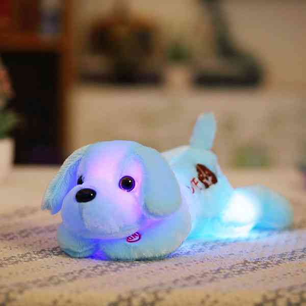 Led Glow Light Night Stuffed Animals Cute Soft Doll