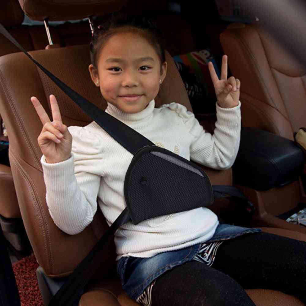 Child Safety Cover- Shoulder Seat Belt Holder, Adjuster Protect Sponge